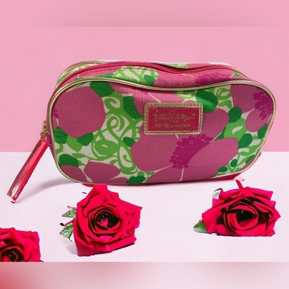 Lilly Pulitzer for Estee Lauder Makeup Bag Multicolored